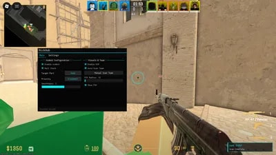 NickHub Smart Esp and Adjustable Aimbot