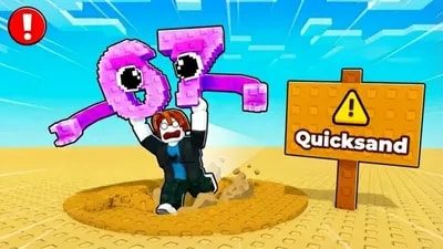 Escape Quicksand For Brainrots!