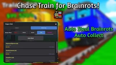 Chase Train for Brainrots! ๐ | Auto Steal Brainrots