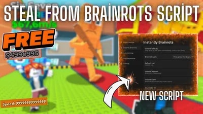 Op Script Instant Brainrots,Stun Killer All,Auto Upgrade All