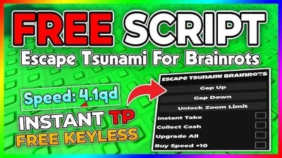 Escape Tsunami - OP 200+ Features