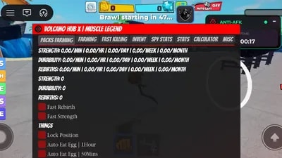 Volcano Hub X Muscle Legend