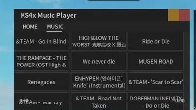KS4X Music Player