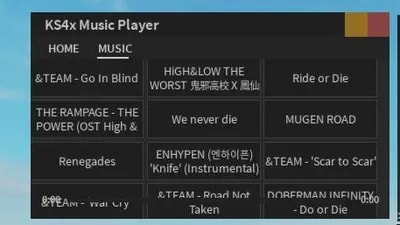 KS4X Music Player