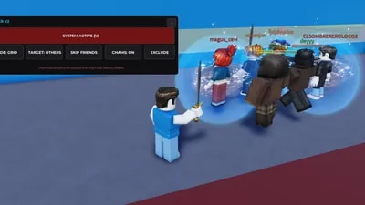 Keyless: Freeze and teleport everyone script (WORKS A LOT)