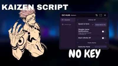Kaizen script Inf xp Inf items