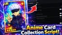 Anime Card Collection Op Script