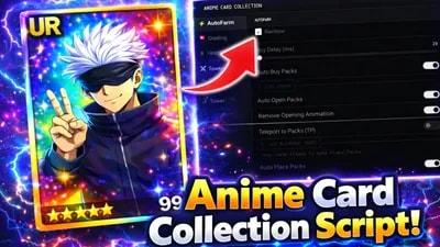 Anime Card Collection Op Script