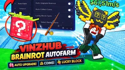 VinzHub Jump to Steal Lucky Blocks