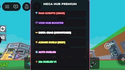 Mega Hub | Daily Key System Auto-Farm, ESP & Safe-Mode