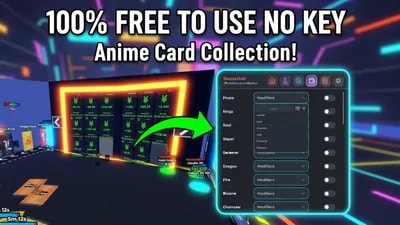 Anime Card Collection | SkenaHub NO KEY Autobuy Autocollect