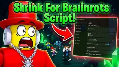 Shrink For Brainrots OP SCRIPT!
