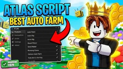(KEYLESS) Atlas bee swarm simulator
