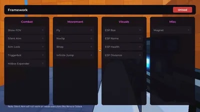 Framework (NO KEYSYSTEM)