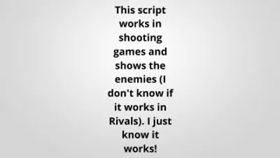 Esp Funtions ( Only in Enemies )