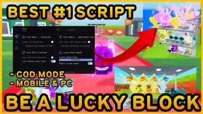 Be A Lucky Block | GOD MODE