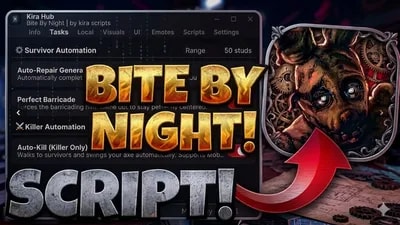 *OP* Auto Fix Generators|Get All emotes|Auto Kill|ESP