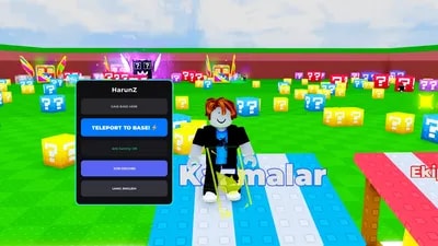 BREAK A LUCKY BLOCK| DELETE SAMMY , TP TO BASE ETC!|NO BAN!