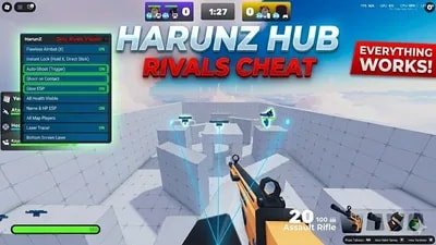 THE BEST FREE CHEAT FOR RIVALS! (Aimbot, ESP, Speed)