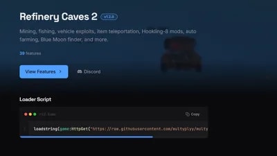MultyHub: vehicle fly, noclip, autofarm, and more