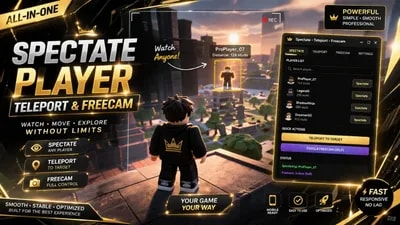 SPECTATE PLAYERS PREMIUM KEYLESS - TELEPORT & FREECAM