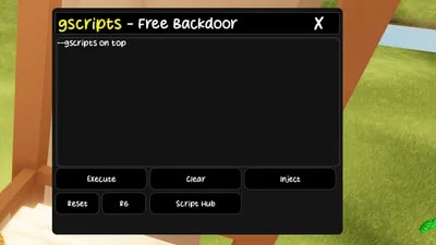 Backdoor scanner, Undetected and Script hub
