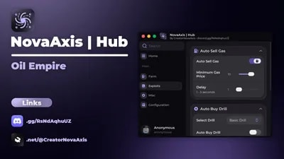 NovaAxis | Hub | Oil Empire