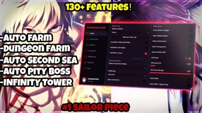 Auto Farm | Kill Aura | Auto Second Sea | Auto Dungeons