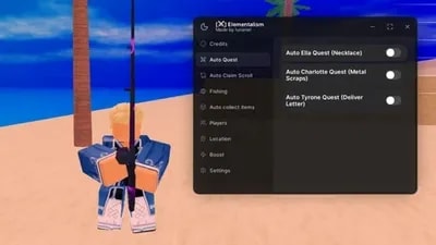 Auto Farm Collect Fishing etc l Made by Lunariel