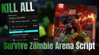 Kill Aura, Skip, Custom Weapons...