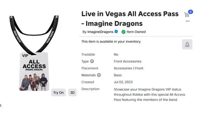 Hulu Imagine Dragons:Live from Vegas Experience │ AUTO GET