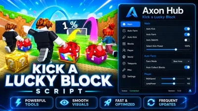 Kick a Lucky Block Script - Auto Kick, Sniper & Weather
