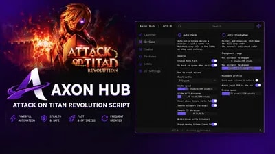 Attack on Titan Revolution Auto Farm Script - Axon Hub