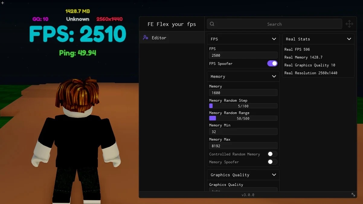 FE Flex Your FPS - FIXED