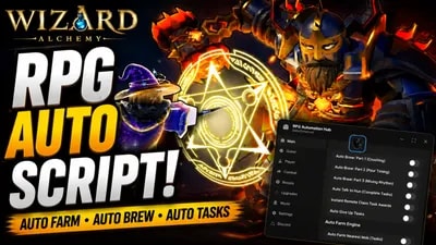 AutoFarm, AutoQuest, AutoUpgrade, And more