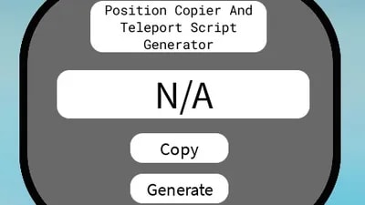 Position Copier | Teleport Script Generator