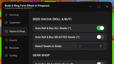 AUTO FARM, AUTO ROLL SEED, AUTO PET, EVENT,...