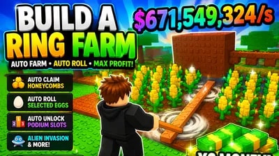 AutoFarm, AutoRoll, AutoPet, AutoCollectHoneycomb, AndMore