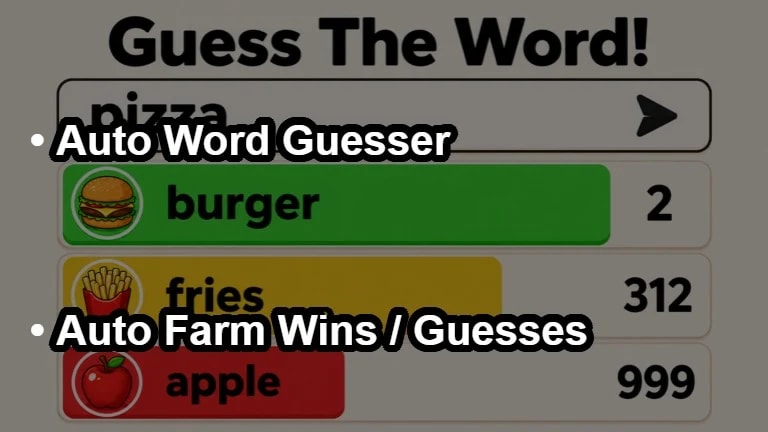Auto Word Guesser