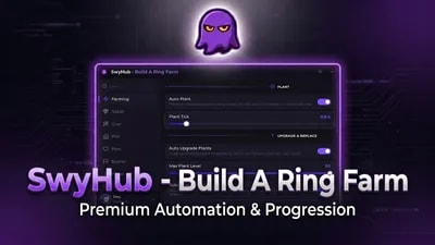 SwyHub | Build a Ring Farm - Auto Farm, Auto Seed, Auto Plot
