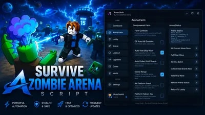 Axon Hub | Survive Zombie Arena - Auto Farm Void Shards