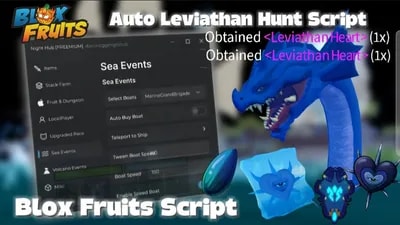 SPAWNER SEA AUTO LEVIATHAN HUNT AUTOFARM AND MORE