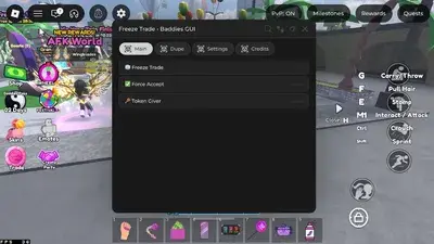 Baddies Freeze Trade Script (WORKING)