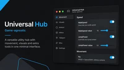 ๐ Universal Hub Script for Roblox