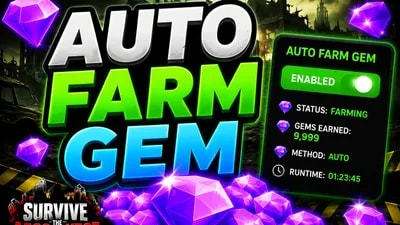 Auto farm GEMS | Survive The Apocalypse