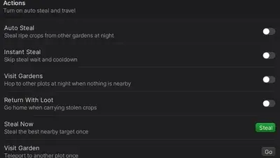 gag2 ㅣnokeyㅣ steal with other player base fruit