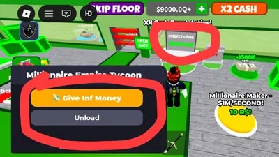 Infinite money keyless