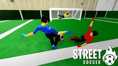 Realisitc street soccer reach keyless