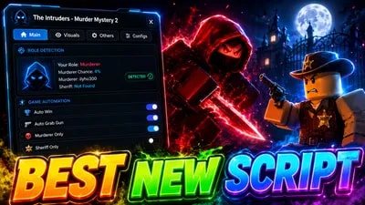 God Mode, Auto Farm Coins, Kill All, ESP, Knife Aura