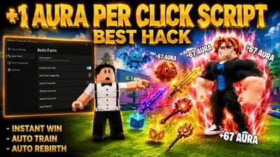 Instant Win, Auto Rebirth, Auto Trainer, Fly, Speed